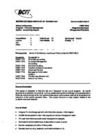 FMGT 8910 - Integrative Business Management Practices