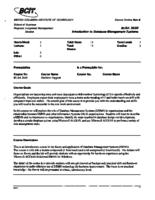 BUSA 3600 - Introduction to Database Management Systems