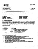 NURS 1063 - Pharmacology 1