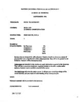 BUSA 1105 - Business Administration