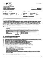 BUSA 2100 - Principles of Management