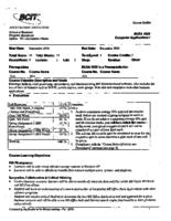 BUSA 1620 - Computer Applications I