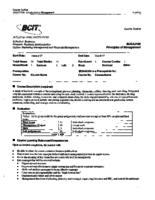 BUSA 2100 - Principles of Management