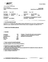 BLAW 3800 - Human Resource Management Law