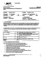 ORGB 1100 - Organizational Behaviour