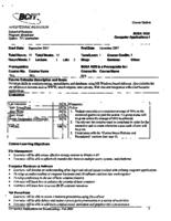 BUSA 1620 - Computer Applications I
