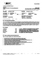 BUSA 4850 - Consulting Skills and Problem Solving