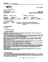 BUSA 7250 - Management Skills & Applications