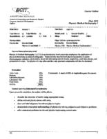 PHYS 1275 - Medical Radiography 1