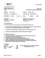 MRAD 2214 - Radiographic Anatomy and Physiology