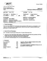 MRAD 3317 - Pathology for Medical Radiographers
