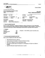 PHYS 3385 - Medical Radiography 3