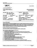 MRAD 4405 - Clinical Education