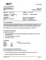 BHSC 1113 - Anatomy & Physiology 1