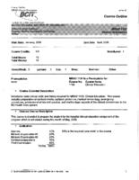 MRAD 1107 - Clinical Orientation