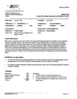 MRAD 3322 - Image Recording, Equipment and Quality Control