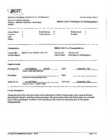MRAD 2207 - Pathology for Radiographers