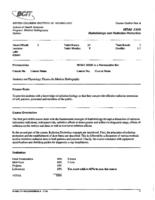 MRAD 3308 - Radiobiology and Radiation Protection