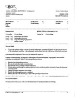 MRAD 3309 - Special Procedures