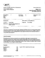 MRAD 3312 - Image Recording, Equipment and Quality Control 3