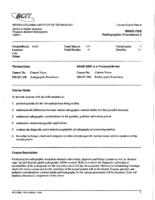 MRAD 2206 - Radiographic Procedures 2