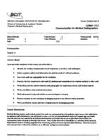 COMM 1372 - Communication for Medical Radiographers