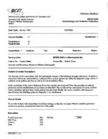 MRAD 3308 - Radiobiology and Radiation Protection