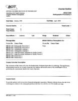 MRAD 3309 - Radiographic Procedures 4