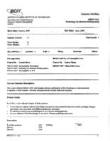 MRAD 3307 - Pathology for Medical Radiography