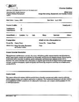 MRAD 3312 - Image Recording, Equipment, and Quality Control