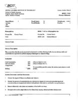 BHSC 1141 - Human Behavior