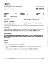 MRAD 4400 - Clinical Education