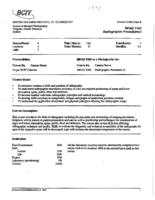 MRAD 1106 - Radiographic Procedures 1