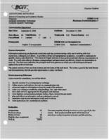COMM 1116 - Business Communication 1
