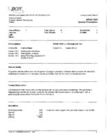 MRAD 3309 - Special Procedures