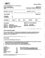MRAD 3317 - Pathology for Medical Radiography
