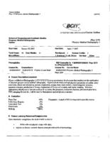 PHYS 1275 - Medical Radiography 1