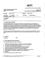 COMM 1372 - Communication for Medical Radiographers