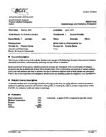 MRAD 3308 - Radiobiology and Radiation Protection