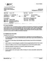 MRAD 3316 - Radiographic Procedures 3