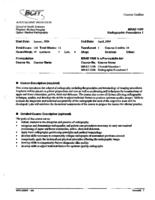 MRAD 1106 - Radiographic Procedures 1