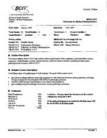 MRAD 3317 - Pathology for Medical Radiographers