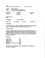 BLAW 3600 - Computers and the Law