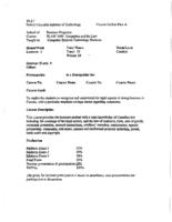 BLAW 3600 - Computers and the Law