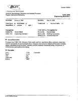 CHSC 2205 - Engineering Materials 2