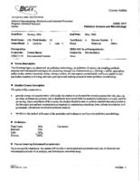 CHSC 4411 - Pollution Science and Microbiology