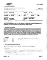 CHSC 4441 - Unit Operations 2