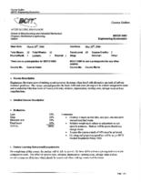 MECH 3460 - Engineering Economics
