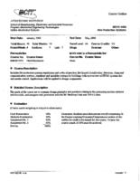 MSYS 4488 - Fire Protection Systems