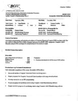 MANU 3312 - Computer Aided Manufacturing